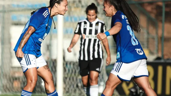 Cruzeiro goleia Atlético por 4x0 com direito a hat-trick de Byanca Brasil (foto: Gustavo Martins/ Cruzeiro)