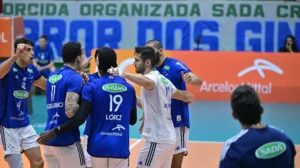 Sada Cruzeiro perde a primeira partida das Quartas de Final da Superliga 23/24 (foto: Agência i7/Sada Cruzeiro)