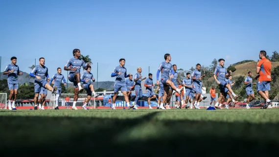 Cruzeiro treina para enfrentar o Criciúma (foto: Gustavo Aleixo/Cruzeiro)